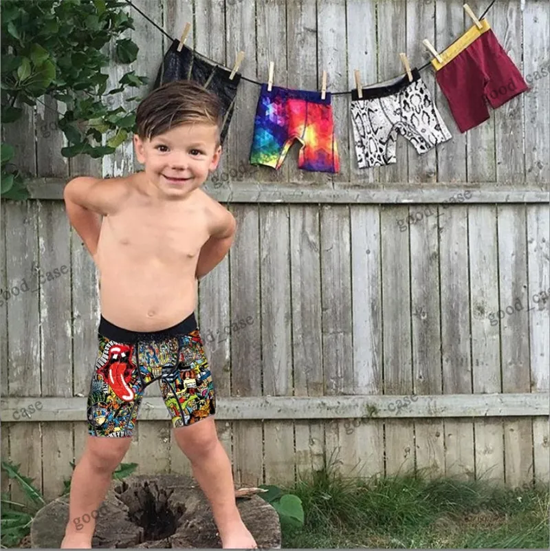 Kids Underwear Children Boys Designer Underpants Boxers Baby Toddler Short Pants Cueca Boxer Ropa Interior Hombre Vintage Gay Boxer Shorts Size 100 140 4Y 8Y From 13 08 DHgate