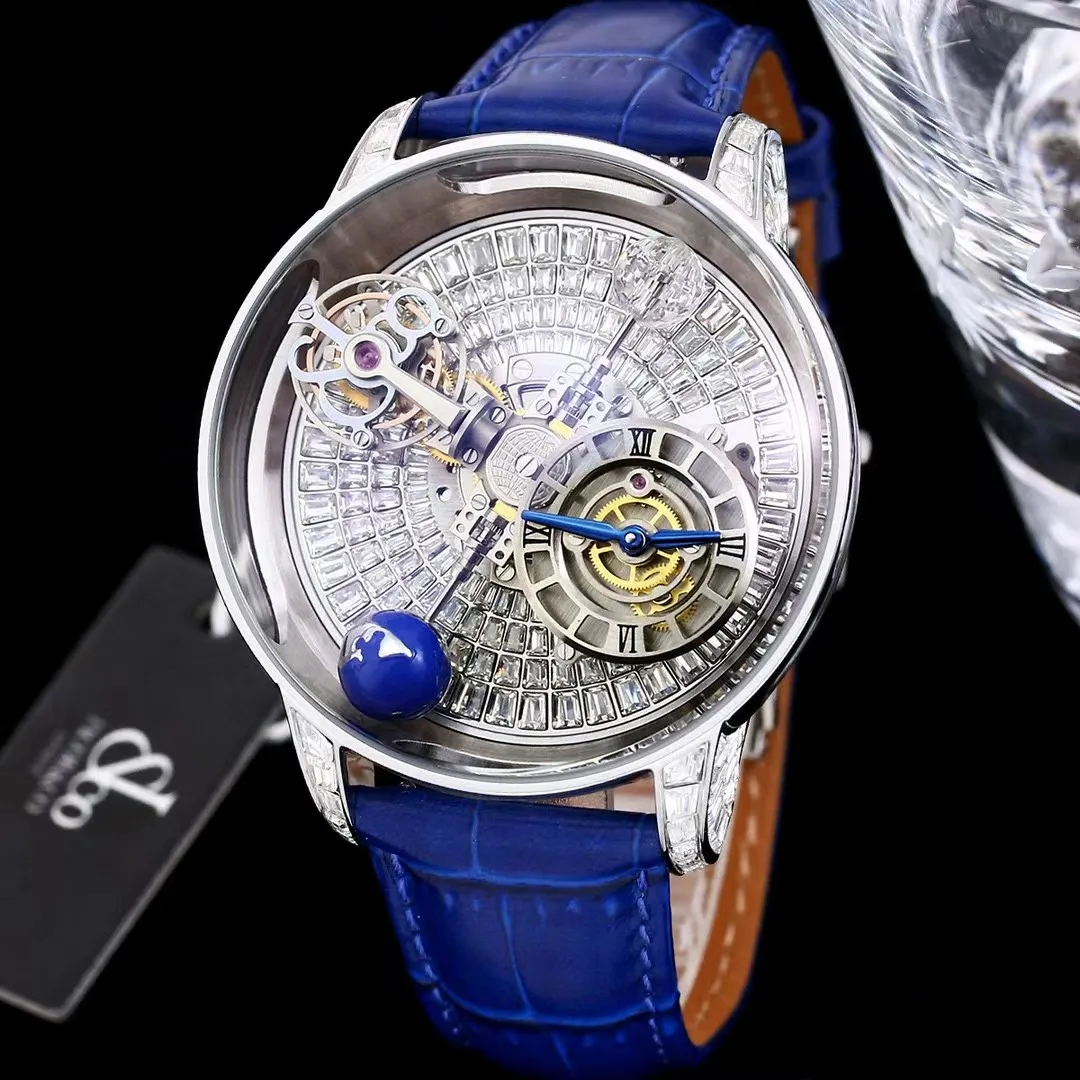 Tourbillon Baguette White Diamonds 47 52 611 DHgate
