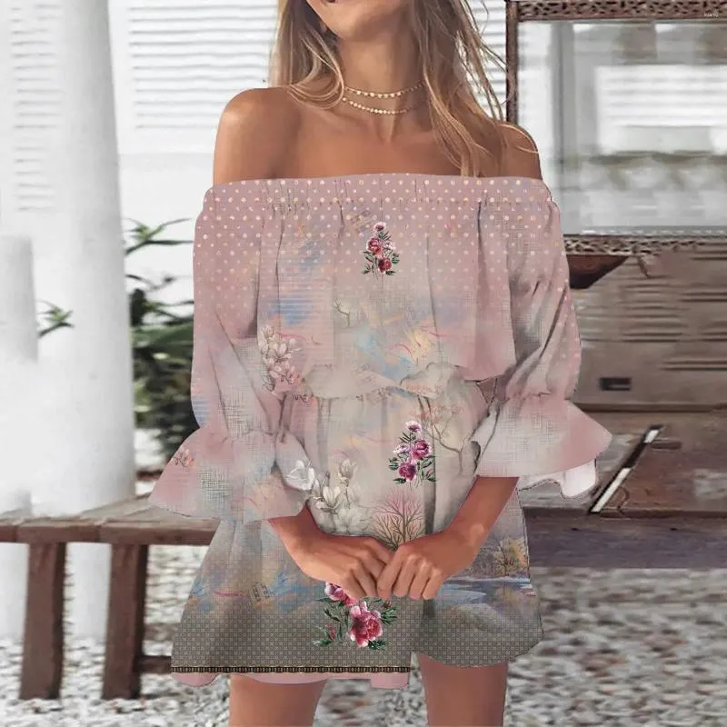boho summer dresses for women 2024 Dtbprq Women's 2024 Boho Floral Summer Dresses Square Neck Puff Sleeve A Line Long Dress Smocked Tiered Maxi Dress, Size: Large, White