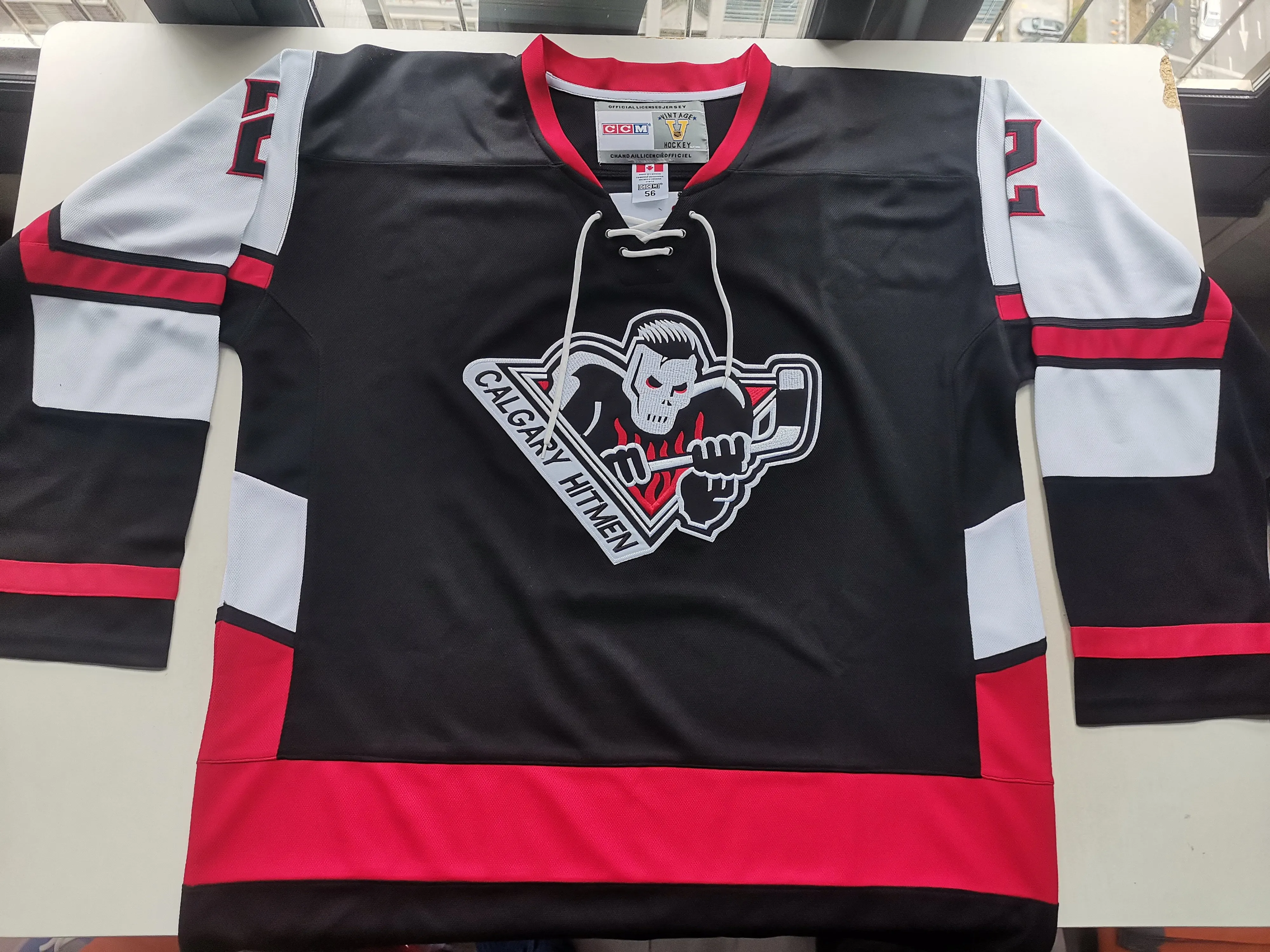 Custom Hockey Jerseys: Physical Photos Calgary Hitmen Any Name Number,  Men's, Women's, Youth Sizes, S-6XL