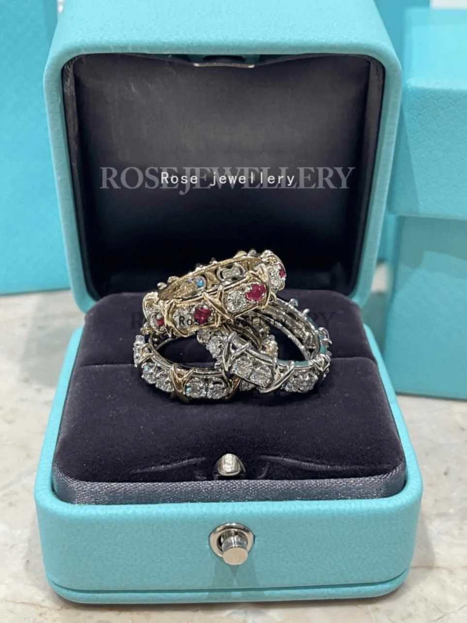 DHgate.com:Exquisite Sterling Silver Schlumberger Sixteen