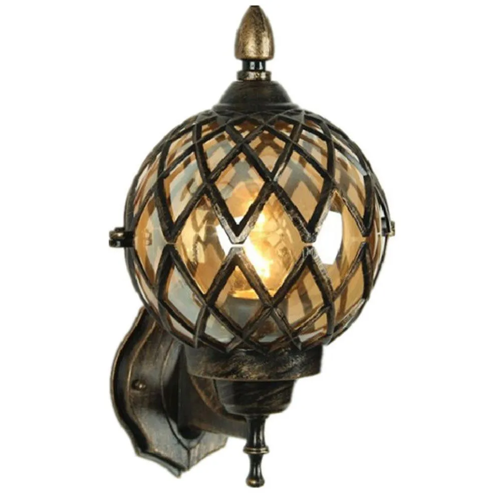 DHgate.com:Modern Outdoor Glass Wall Lamp, Waterproof Mediterranean ...
