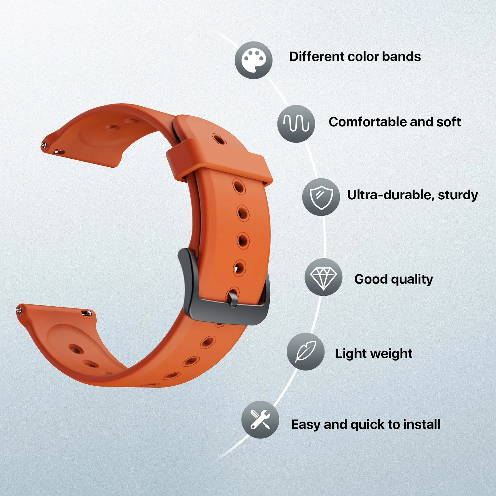 Ticwatch pro band replacement deals