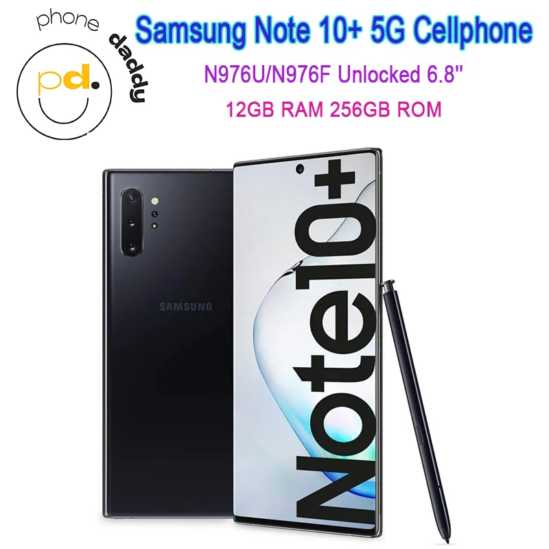 12gb Ram Samsung Note 10 Plus 256gb 5g High-Performance Mobile