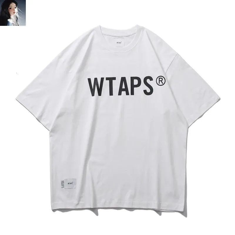 High Quality 24SS WTAPS Summer Gym Oversized T Shirt For Men And 
