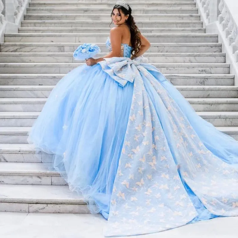 Dhgate Cenerentola Abiti Da Cerimonia Abito Da Ballo In Pizzo Blu