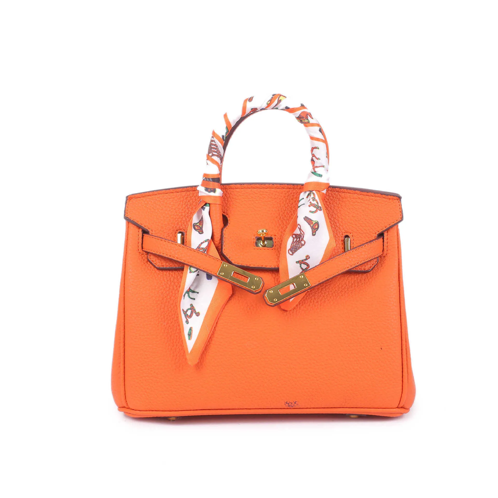 Bk Genuine Leather Handbag 2024 New Fashion Classic Bag Fashion