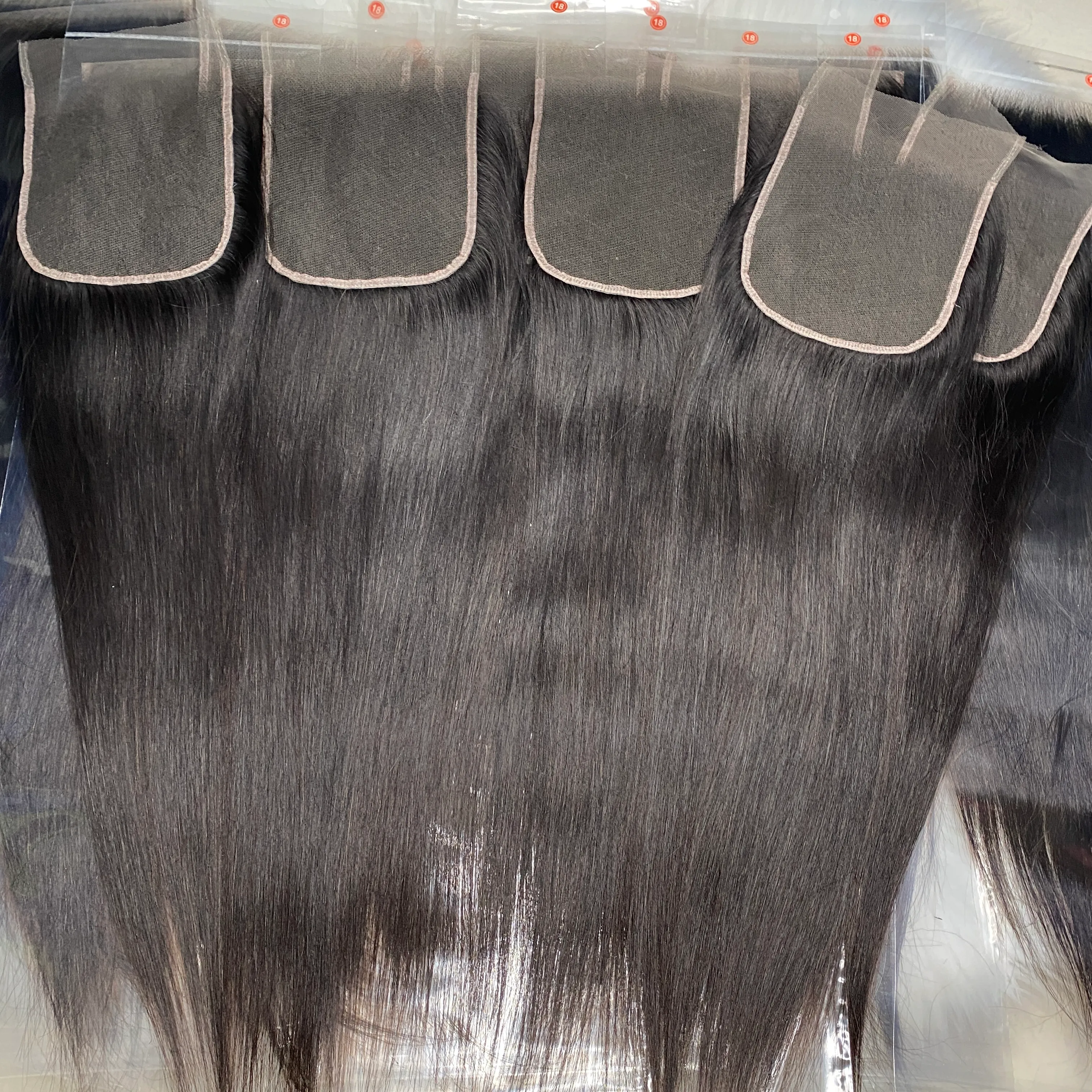 Straight Human Hair Extensions with Lace Closure 12A Grade Virgin Remy Amazon.com : 4x4 Hd Lace Closure Human Hair Closure For  main image 3