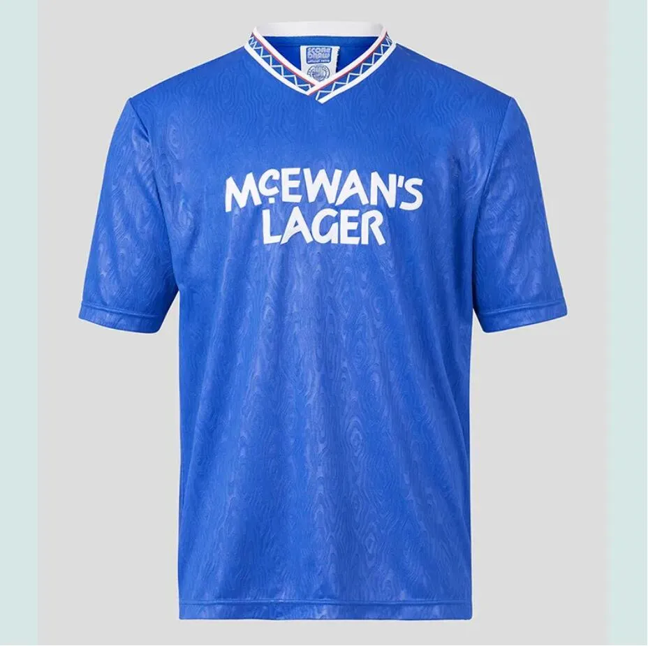 Glasgow Rangers FC Retro Vintage Soccer Kits Featuring Glasgow Rangers FC Retro Vintage Soccer Kits Featuring