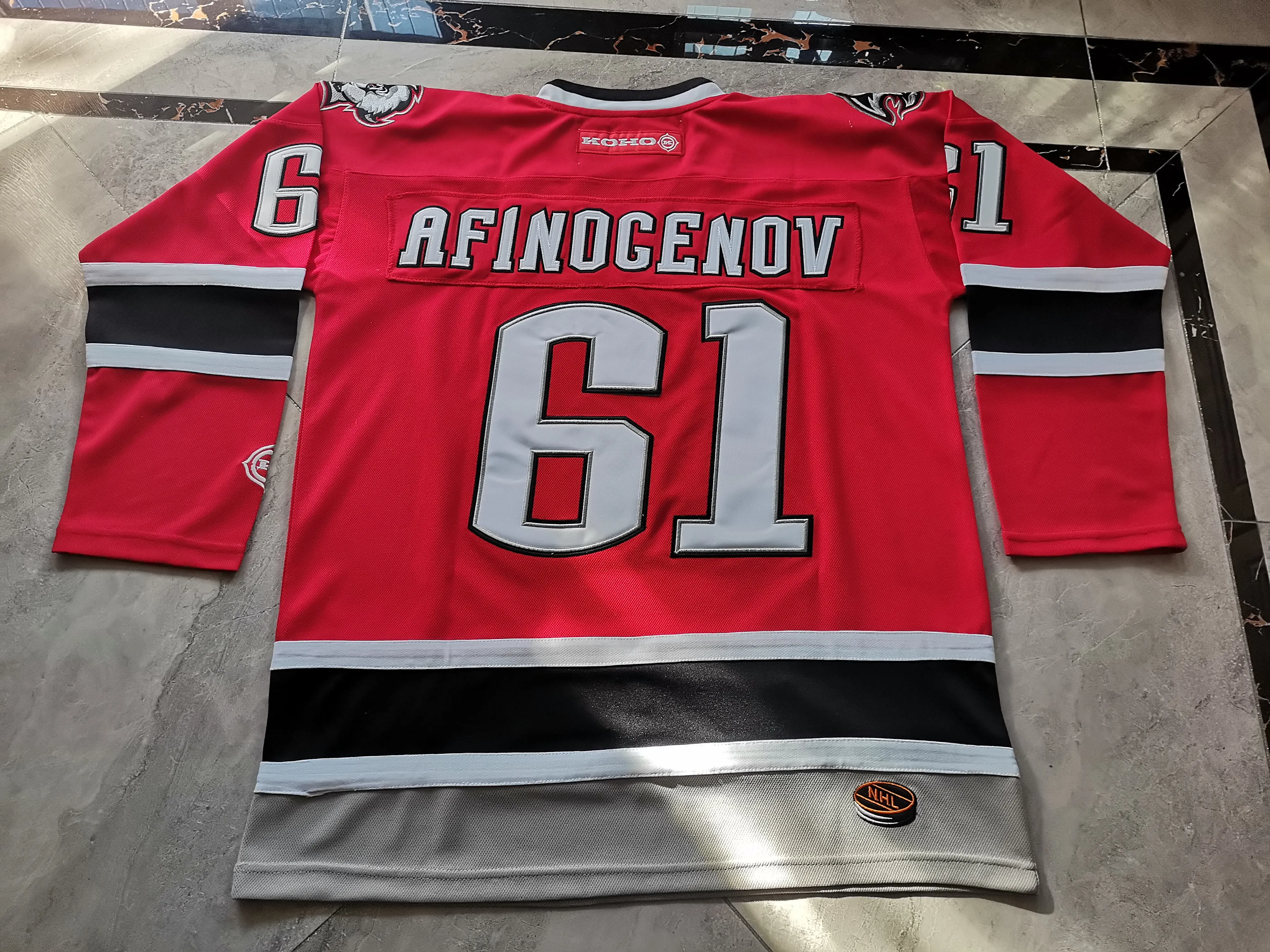 Maxim afinogenov jersey top