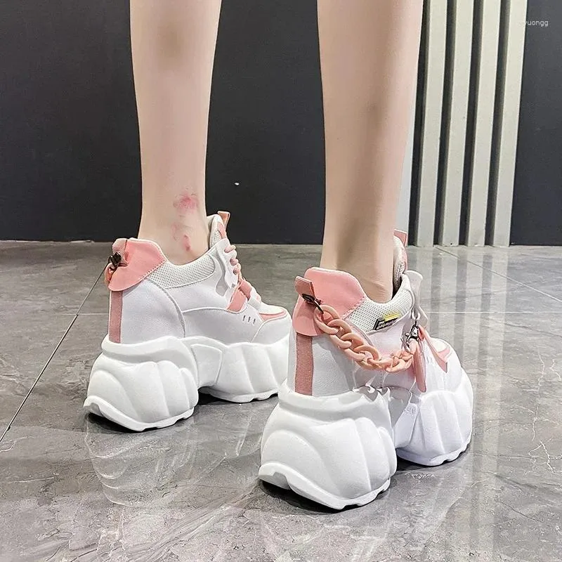 2024 Casual Fashion Sneakers: Chunky Platform Wedge Zapatillas De Mujer