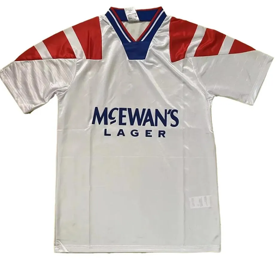 Glasgow Rangers FC Retro Vintage Soccer Kits Featuring Glasgow Rangers FC Retro Vintage Soccer Kits Featuring