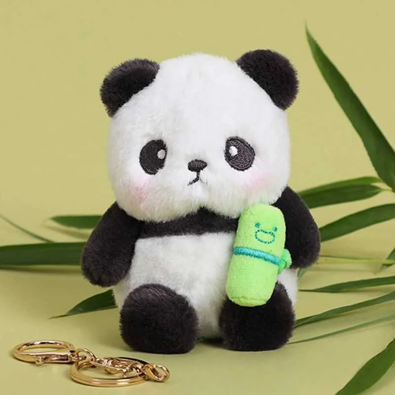 Panda plush keychain discount