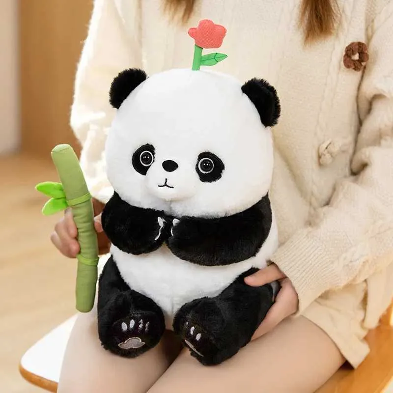 パンダ テディベア DHgate.com:2024Cartoon Panda Plush Toy - Huggable Bamboo