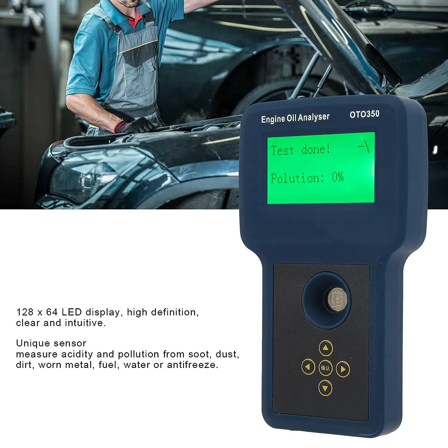 New! Engine Oil Analyzer OTO350 Motor Oil Tester For... From 80,86 ...