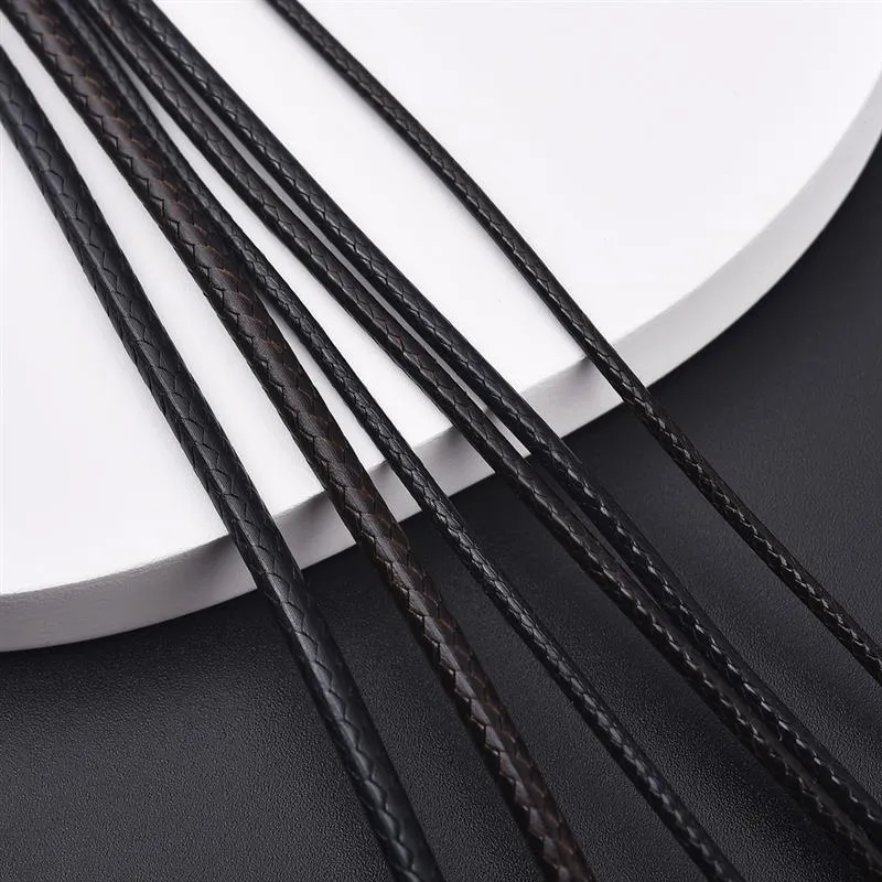 Leather Cord Uxcell 10Sets 4mm End Caps With Lobster Claw Clasps ...
