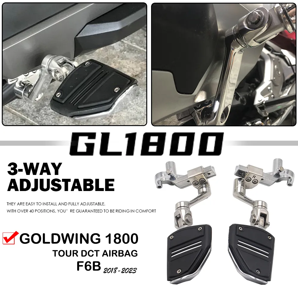 Rehausseur Guidon Moto Pour Honda Goldwing GL1800 2018-2019 – Riser CNC Aluminium Pour Plus De Confort