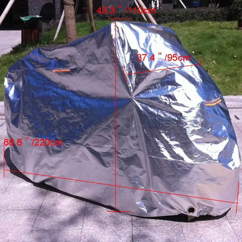 DHgate All Weather Protection Motorcycle Cover Waterproof UV Resistant Dustproof for Honda CB400 Automobiles Motorcycles