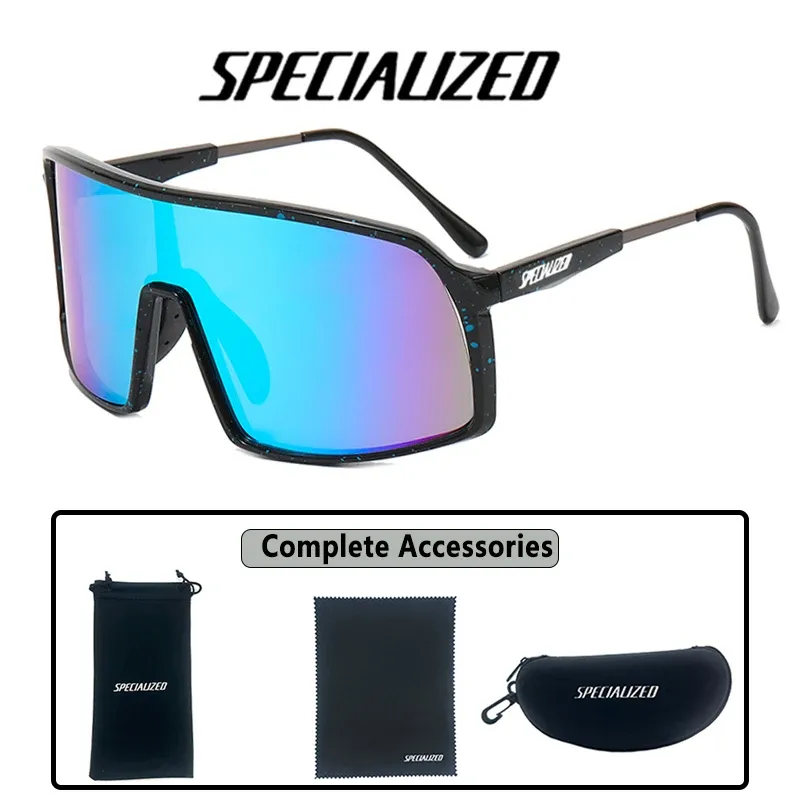 Specialized Photochromic Cycling Sunglasses UV400 Protection MTB Riding Outdoor Sports Goggles for Men and Women