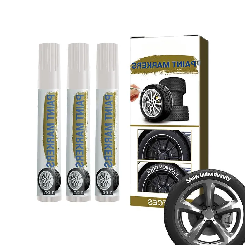 Best Paint Markers For Tires 4Pieces White Paint Pen White Tire