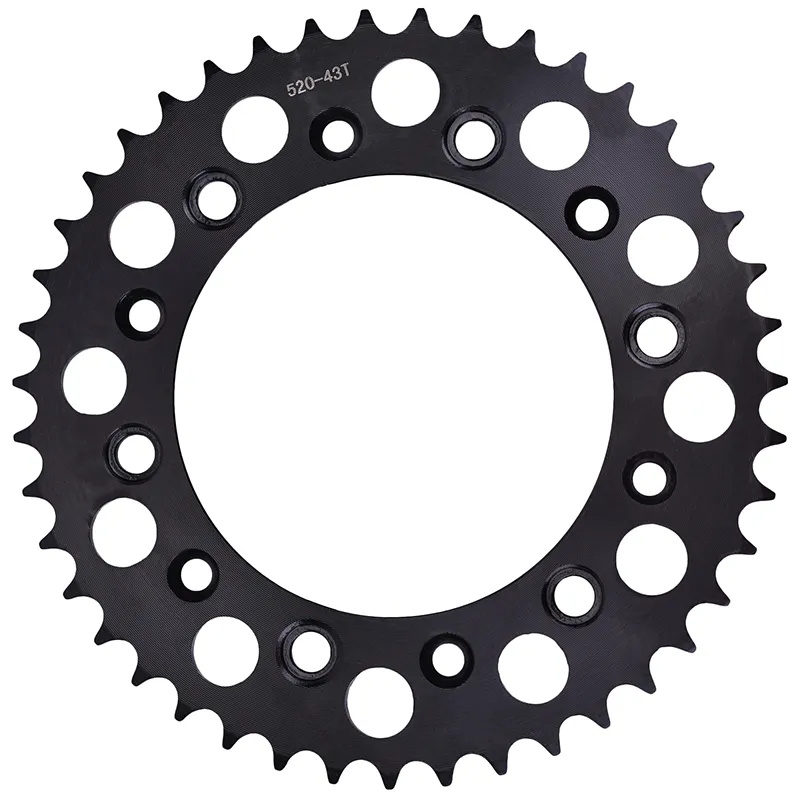 520 43T 47T 51T Rear Sprocket Aluminum Alloy Off-road Motorcycle ...