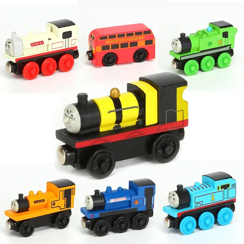 Best Connectable Luggage Wooden Train Toy Set Thomas And Friends Design For Boys And Girls Educational And Fun From Ddmycrazy 11.73 DHgate.Com