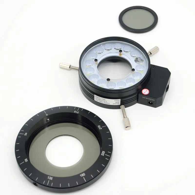 Lampada Ad Anello 56 LED Per Microscopio Stereo E Zoom – Luminosità Regolabile 0-100% – Con Alimentatore UE