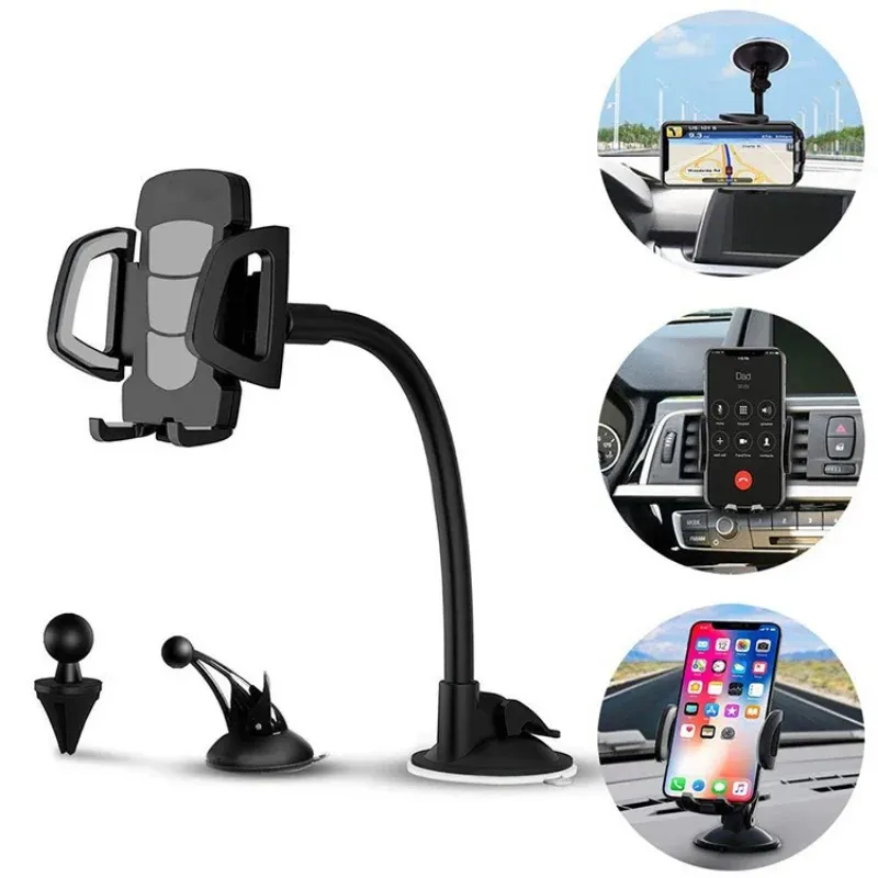 Sucker Car Phone Holder Stand for Mobile Phones with No Magnetic GPS ...