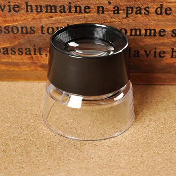 Loop Mircoscope Premium Measuring Magnifier 10X Magnifying Glass Lens Loop Microscope ...