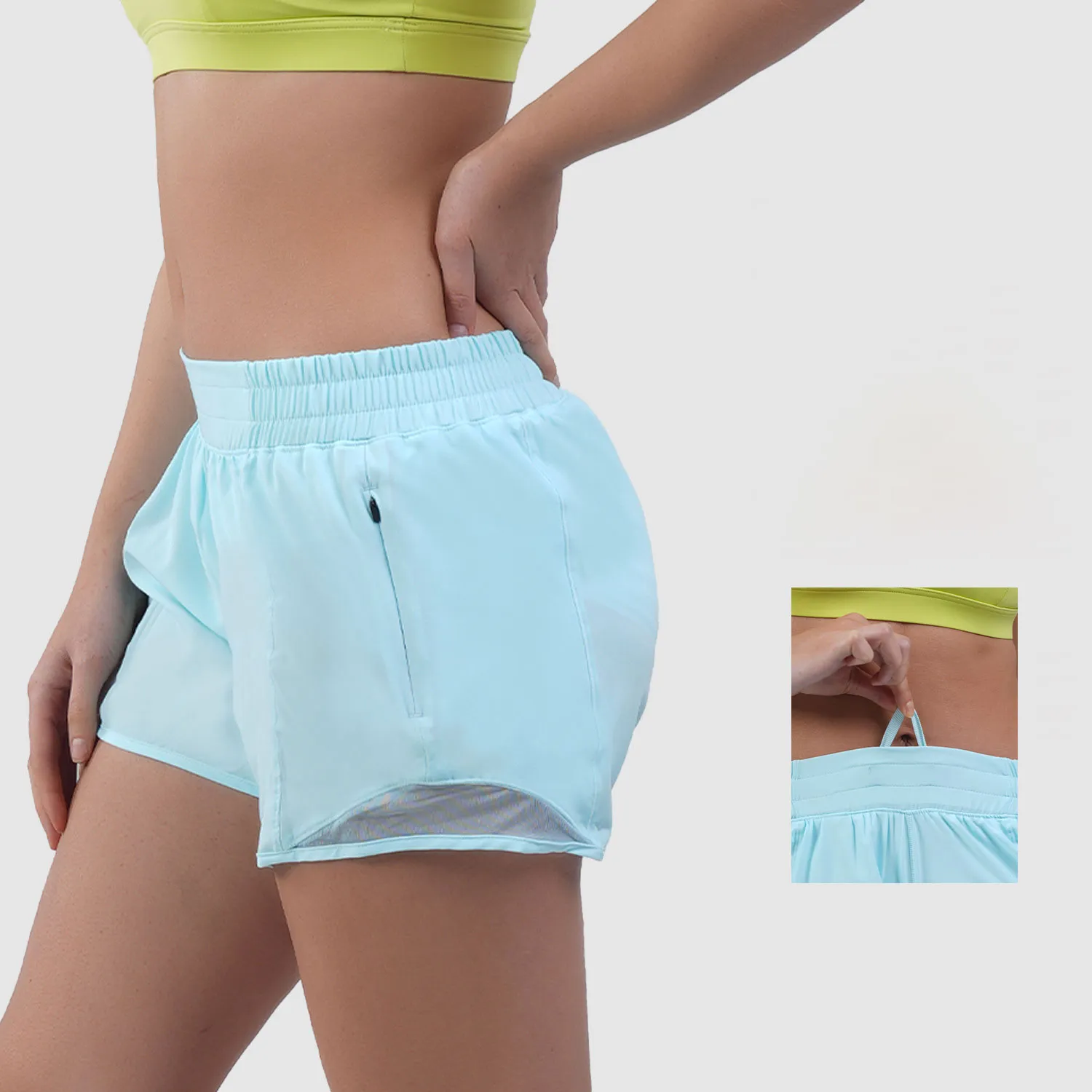 Low rise yoga shorts outlet