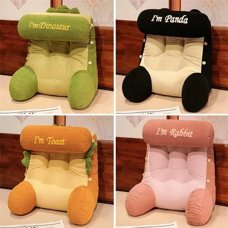 Corduroy Plush Reading Pillow With Large Backrest And Waist Protection For Bed Sofa Office Chair Soft Bag On Sofas And Bags By DYUA From Wangcai03 40.71 DHgate.Com