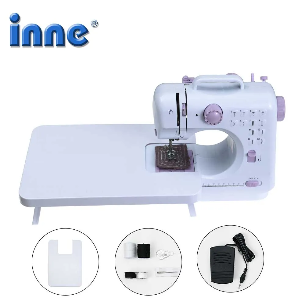 Sewing Machine With 12 Built-in Stitches & Night Light & Foot Pedal