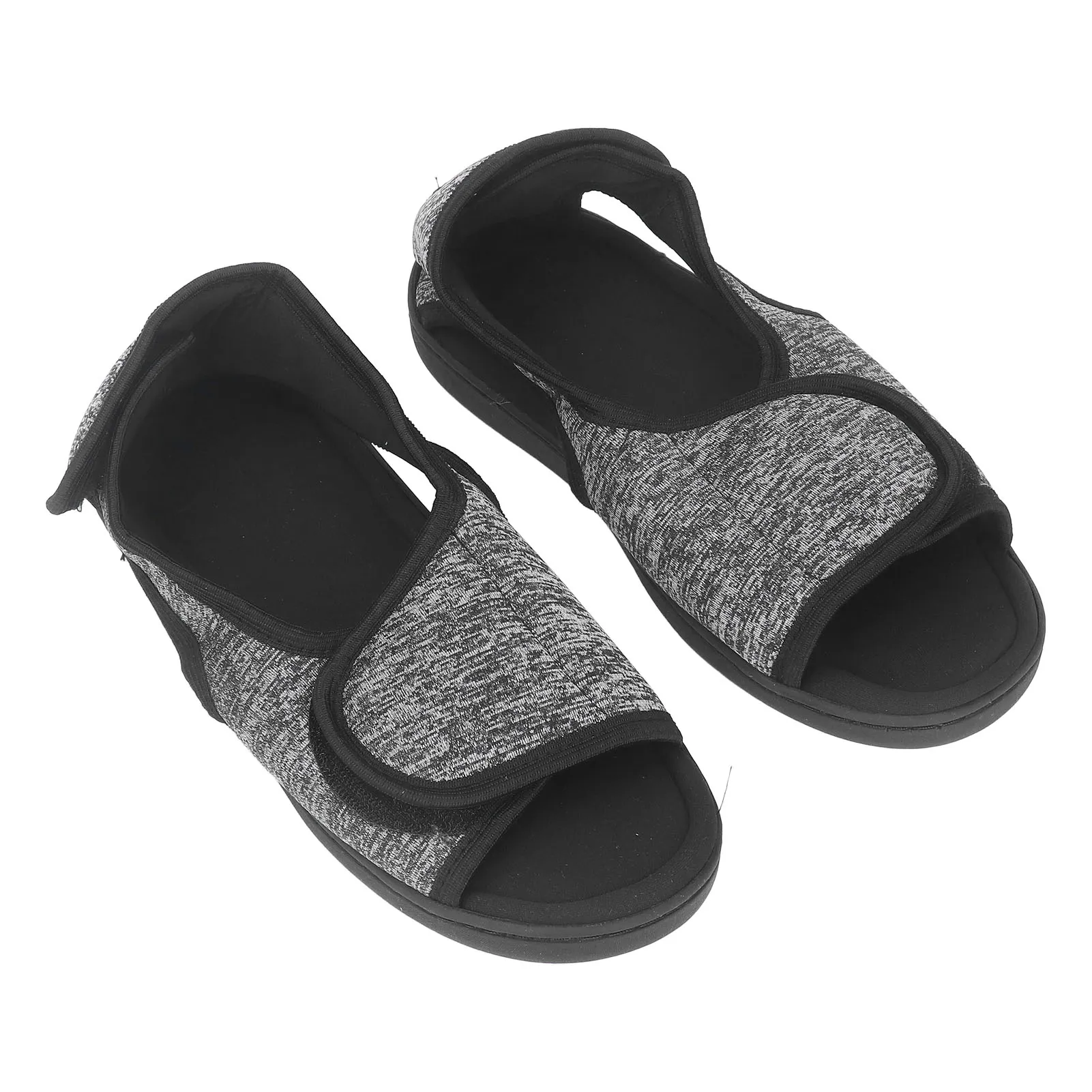 DHgate 2024Plush Knitted Diabetic Slippers Anti Slip TR Rubber Sole for Swollen Feet and Wide Feet Relief Baby Kids Maternity