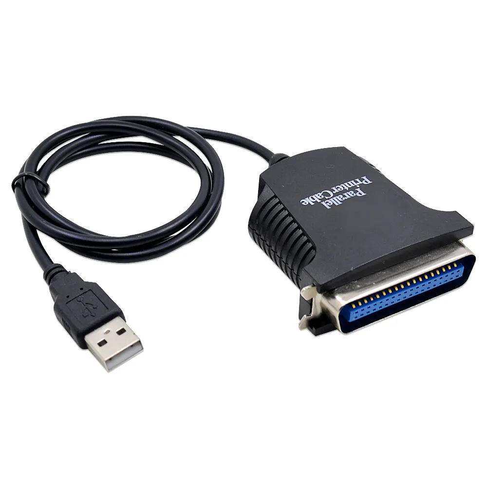 Printer Convert Cable USB 2.0 to Centronics IEEE 1284 Printer Cable, CN36 Parallel Port DB25 ...