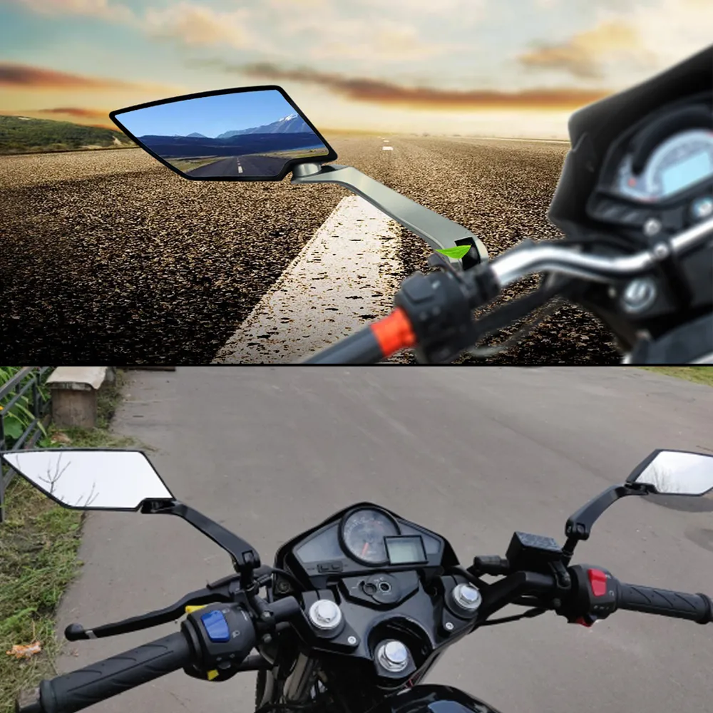 Motorcycle handlebar side mirror online