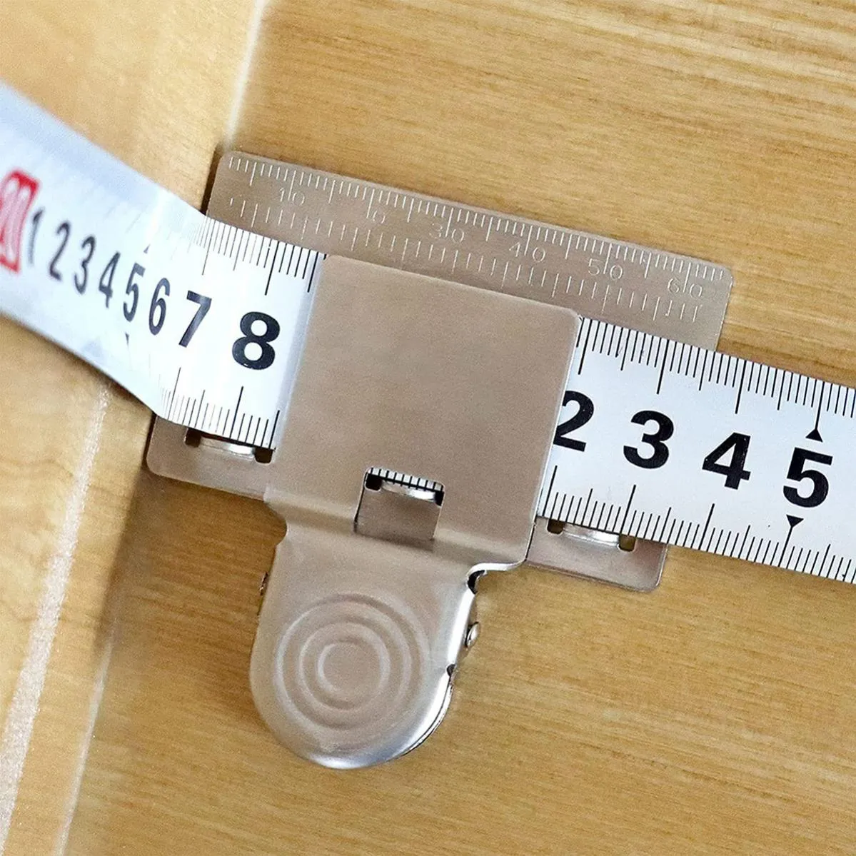 Matey measurements in tape measure Clip Tool with...