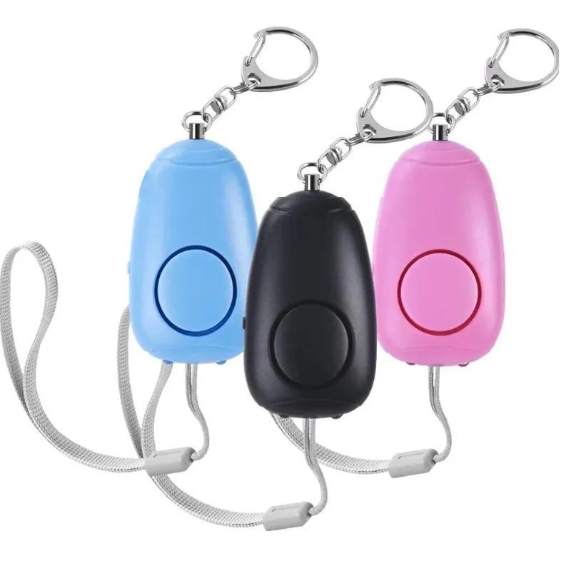 Safety Keychains - 120dB Egg-Shaped Personal Alarm for Women and ...