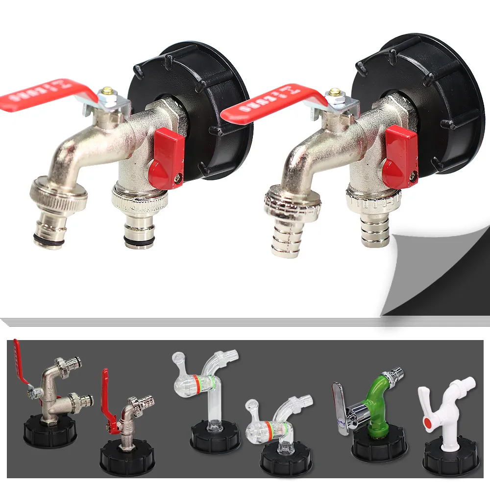 IBC Tank Tap Coarse Thread Quick Connect Adapter - 16mm 1/2'' 3/4 ...