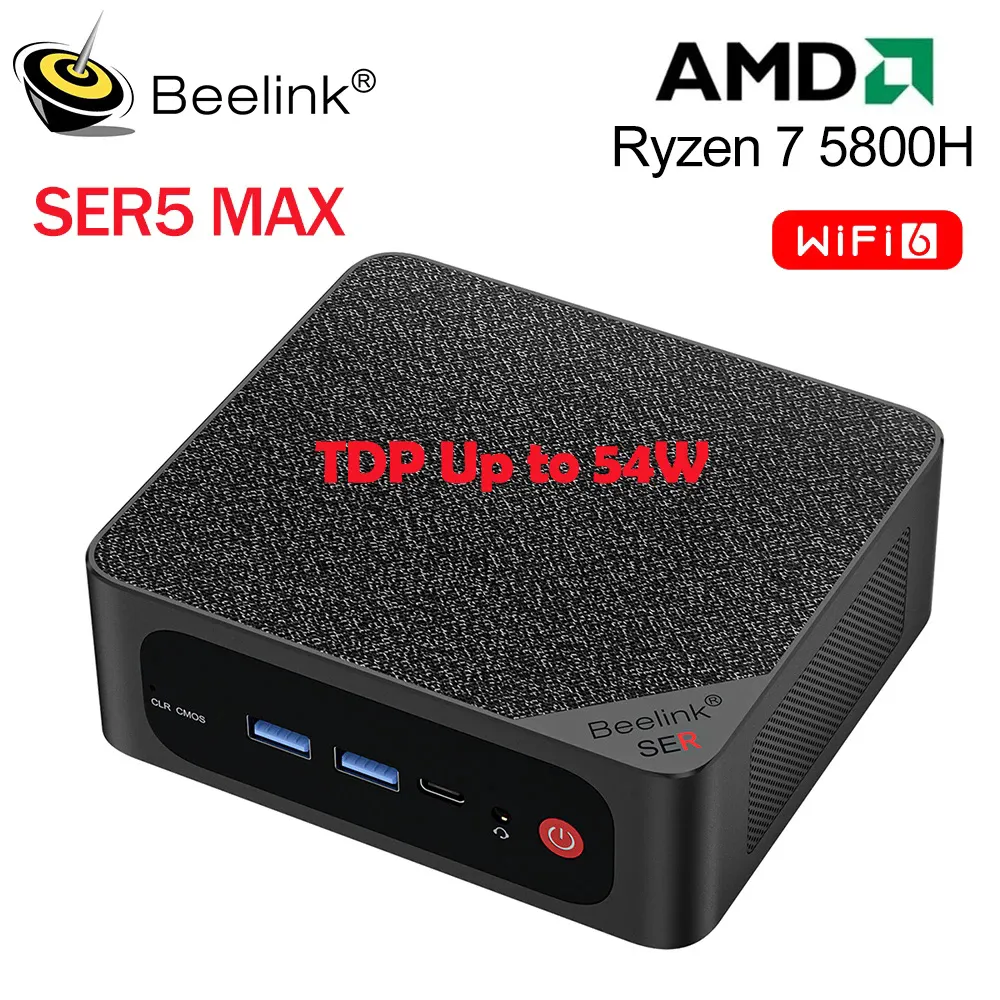 8 Core Mini PC High Performance Desktop Computer With 16GB