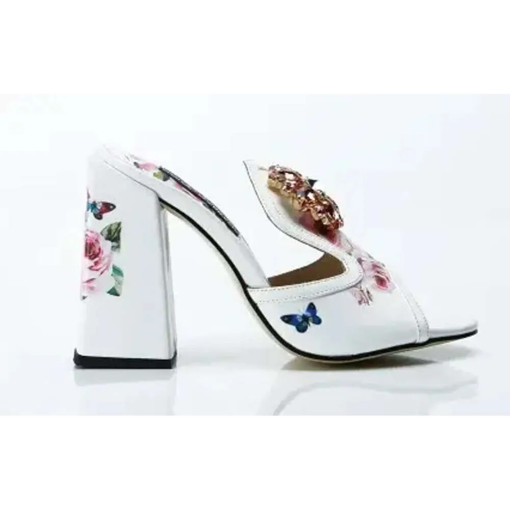 Paisley print heels best sale
