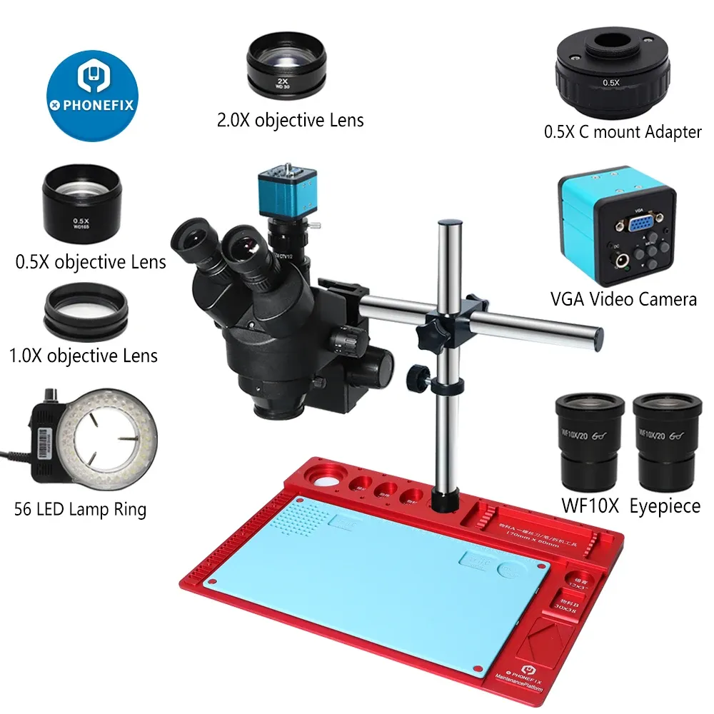 NSAL 0.5X Auxiliary Objective Lens - Carton Optical | Microscope Canada