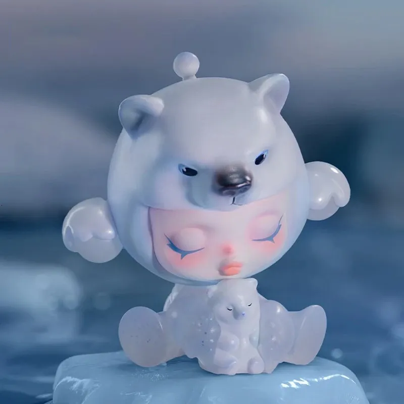 POP MART Skullpanda The Mare Of Animals Series Blind Box Toys 