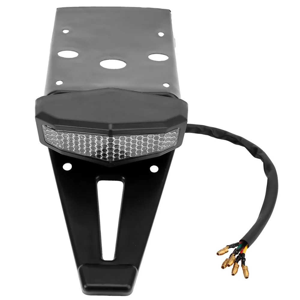 MOTLTECH LED Motorcycle Tail Light Integrated Running Lamp