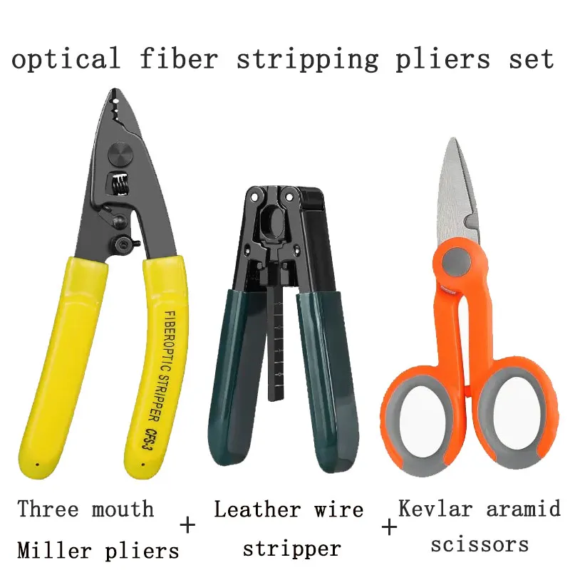 Pince à Dénuder Les Fibres Optiques CFS-3 – Outil FTTH, Neuf Sous Blister – Pour Installations Fibre