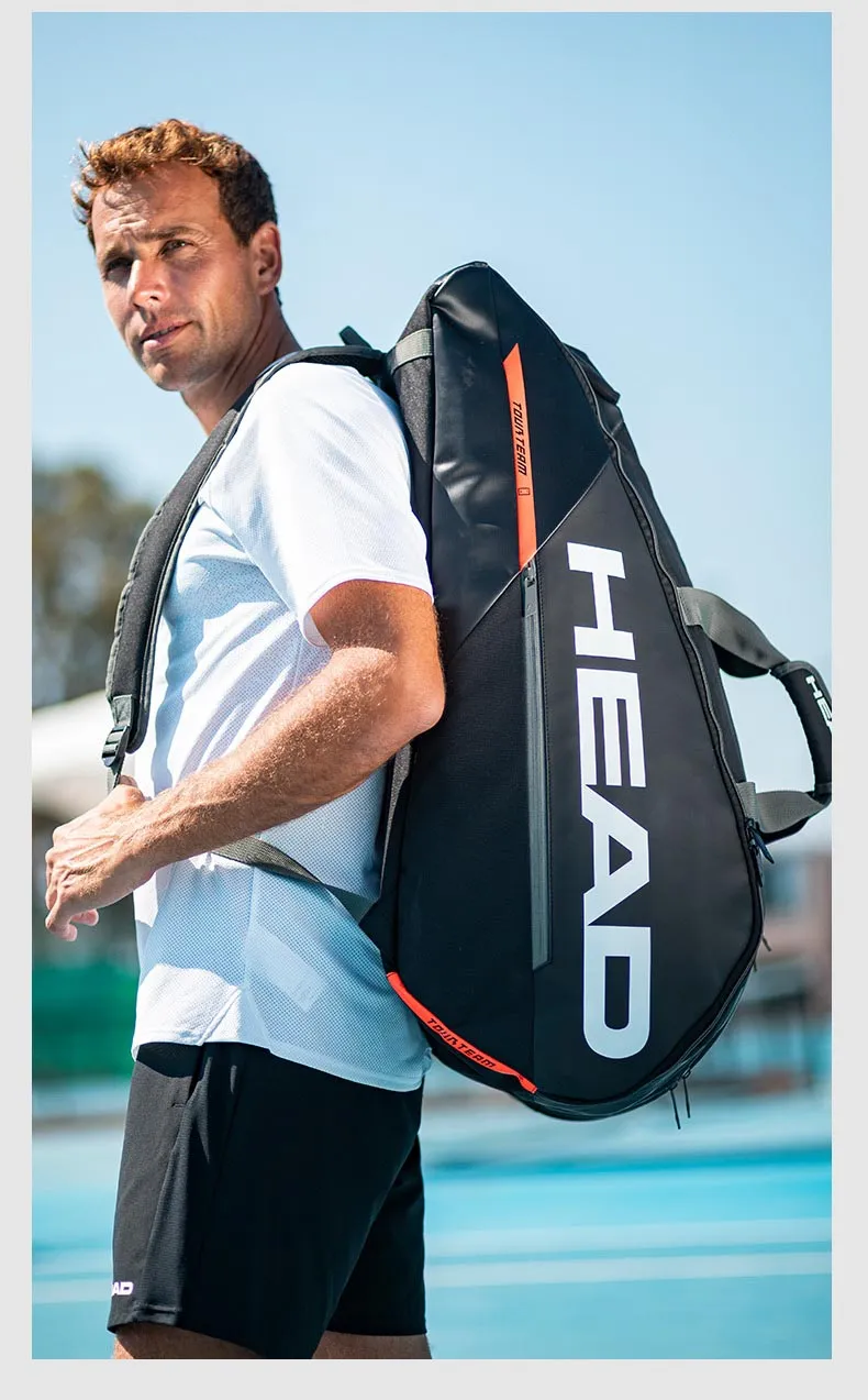 HEAD TOUR TEAM Series Tennis Backpack Super Combi Double Staud Zebra Bag  For 3R, Pro, 6R And 9R Rackets, Court Shoes And Sports Essentials From  Homepro17, $35.63 | DHgate.Com