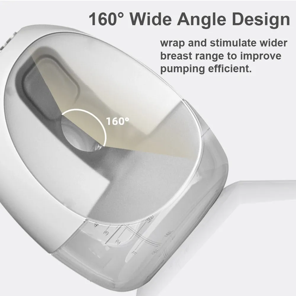 Breast pump wrap outlet