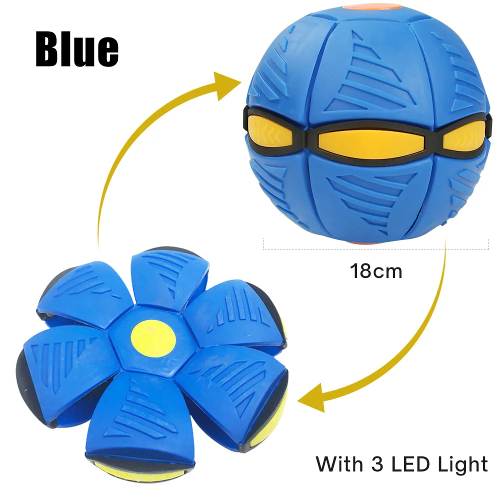 LED Light Blocking Flying UFO Flat Throw Disc Ball Perfect For Outdoor Garden And Beach Games Ideal For Childrens Sports And Fun Flying Fun From Homepro17 10.07 DHgate.Com