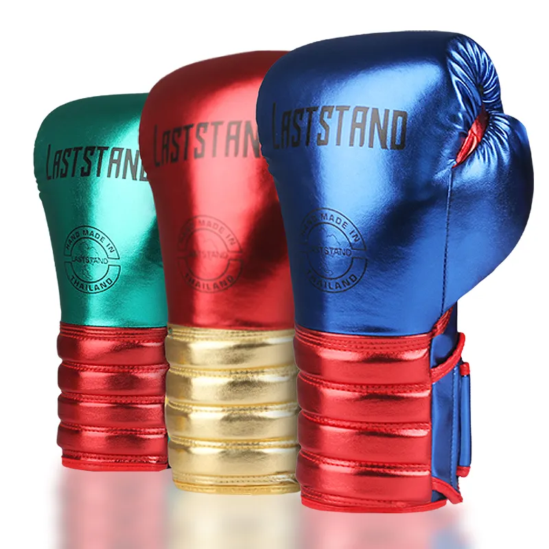 LASTSTAND Boxing Gloves Microfiber Leather 6oz 8oz 10oz 12oz for