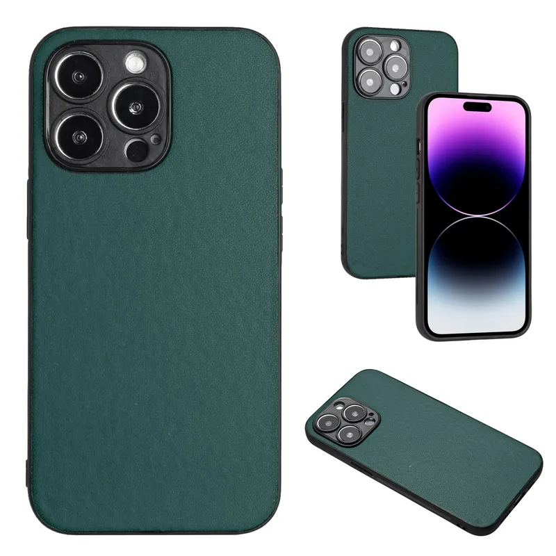 Custodia In Pelle Sintetica Lussuosa Per IPhone (Tutti I Modelli) - Antishock