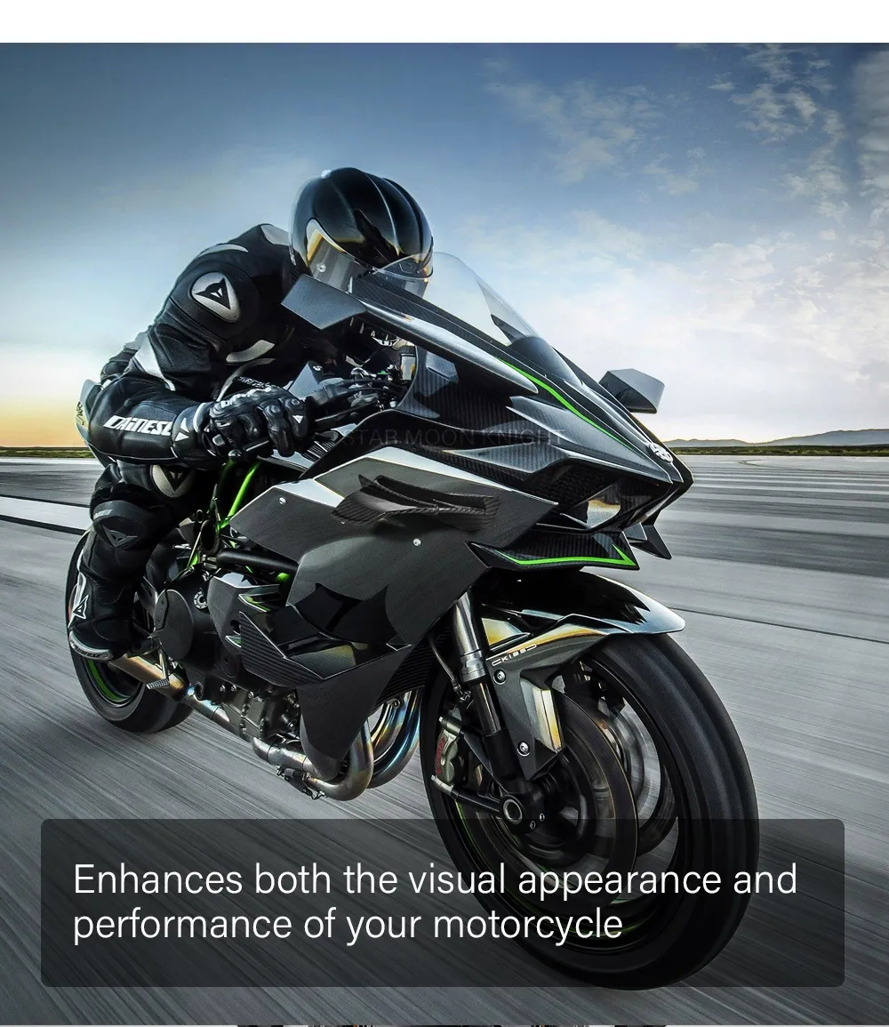 DHgate.com:Kawasaki Versys 650 Aerodynamic Winglet Spoiler